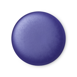 An arial view of purple, balm-like Junk solid perfume.